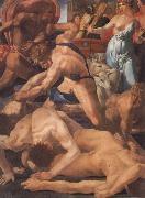 Rosso Fiorentino Moses Defending the Daughters of Jethro oil painting artist